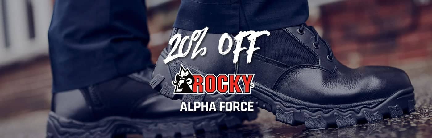 20% Off Rocky Alpha Force