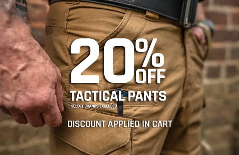 20% Off Tactical Pants